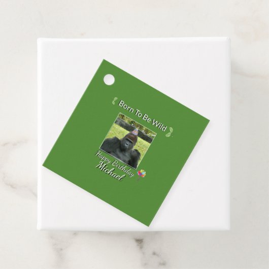 Born to be Wild Green Design フェイバータグ (インサイチュ)