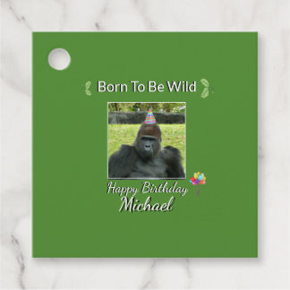 Born to be Wild Green Design  フェイバータグ