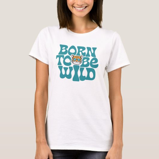 Born to Be Wild Tiger Tシャツ (正面)