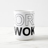 Born To Be Woke コーヒーマグカップ (中央)