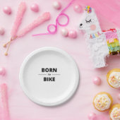 BORN TO BIKE ペーパープレート (パーティー)