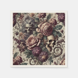 Born to Bloom – ゴシック ヴィクトリアン スタンダードカクテルナプキン