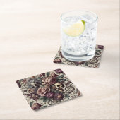 Born to Bloom – Gothic Victorian  スクエアペーパーコースター (インサイチュ)