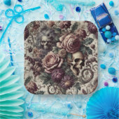 Born to Bloom – Gothic Victorian  ペーパープレート (パーティー)