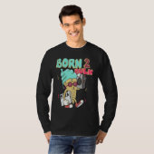 Born To Bulk Ice Bodybuilding Gym Training Tシャツ (正面フル)