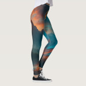 Born to Burn Gothic Witch Pattern Leggings レギンス (右)