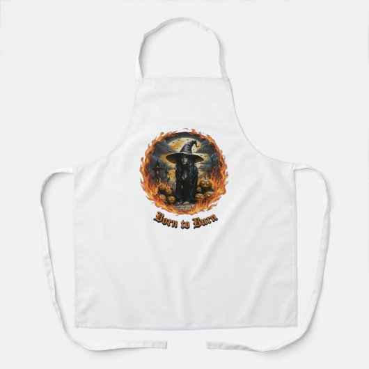 Born to Burn Witch Apron - Master of the Kitchen エプロン (正面)
