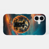 Born to Burn Witch iPhone Case iPhone 16ケース (裏面横)