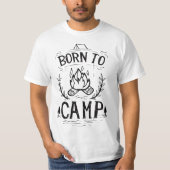 Born to camp tシャツ (正面)