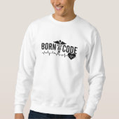 Born To Code Medical Coder Programmer ICD Coding スウェットシャツ (正面)