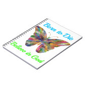 Born to Die , believe in God ノートブック (左側)