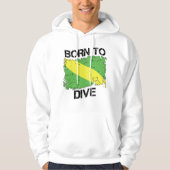Born to Dive Nitrox Flag Sweatshirt パーカ (正面)