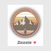 Born to find my own peak-The inspirational penguin シール (シート)