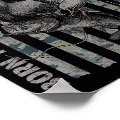 Born To Fish And Hunt Forced To Go To School  ポスター (角)