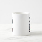 Born to Fish, Work Mug コーヒーマグカップ (中央)