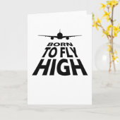 Born To Fly Pilot カード (黄色い花)