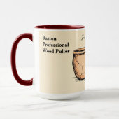 Born to Garden Botanical Illustration Gift マグカップ (左)