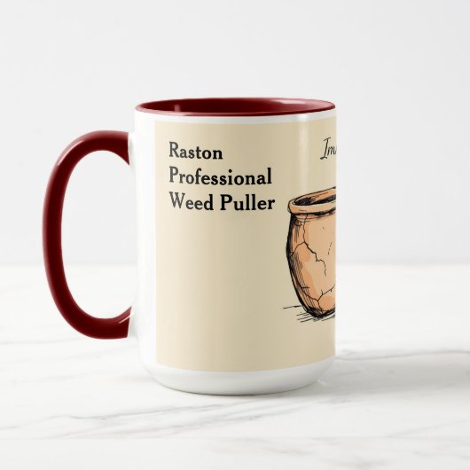 Born to Garden Botanical Illustration Gift マグカップ (左)