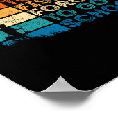 Born To Go Fishing Forced School Dad And Son Fishi ポスター (角)