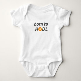 Born to HODL Baby Bodysuit ベビーボディスーツ