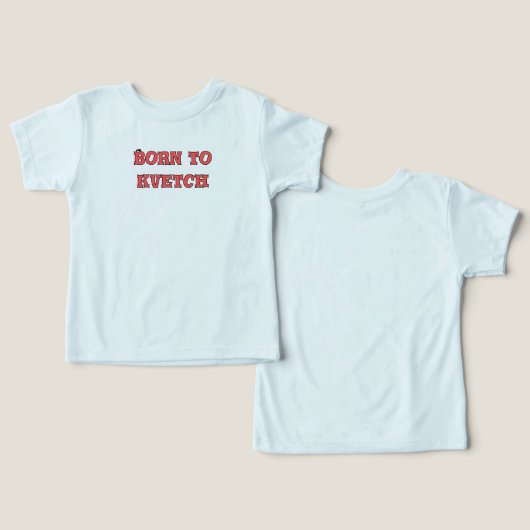 Born to kvetch (デザイン正面&裏面)