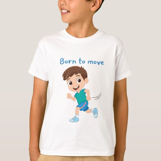 Born to move tシャツ (正面)
