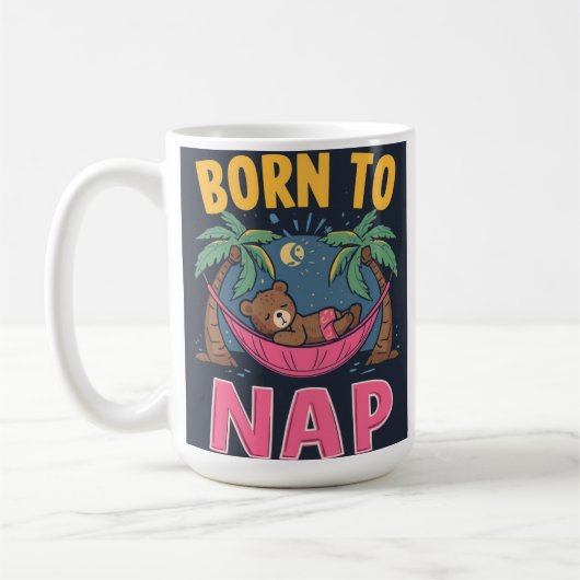 Born To Nap Mug コーヒーマグカップ (左)