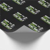 Born to Play Disc Golf ラッピングペーパー (角)