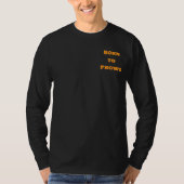 Born to Prowl – ゴールデン・アライグマの前足パーカー Tシャツ (正面)