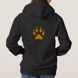Born to Prowl – Golden Raccoon Paw Hoodie パーカ