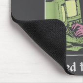 Born To Quest Forced To Clock In Funny Office Art  マウスパッド (コーナー)