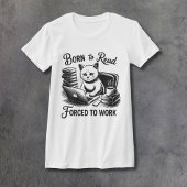 Born to Read Women's Fitted Tシャツ