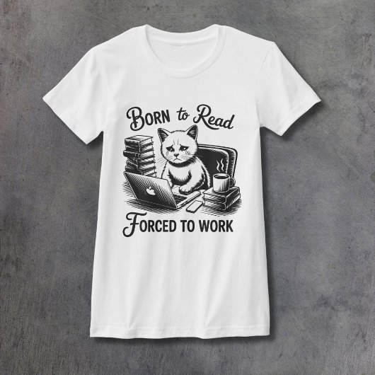 Born to Read Women's Fitted Tシャツ
