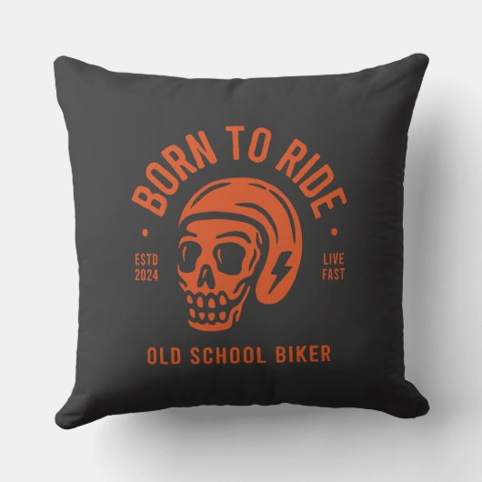 Born to Ride クッション (裏面)