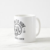 Born to Ride コーヒーマグカップ (正面右)
