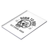 Born to Ride ノートブック (左側)