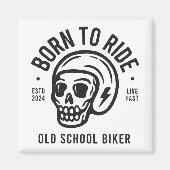 Born to Ride マグネット (正面)