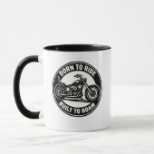 Born to Ride Built to Roam Chopper Mug マグカップ (左)