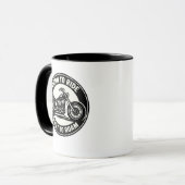 Born to Ride Built to Roam Chopper Mug マグカップ (正面左)