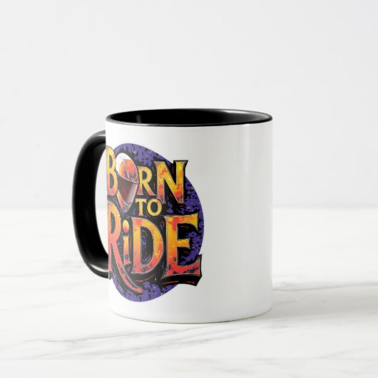 Born to Ride Mug マグカップ (正面左)