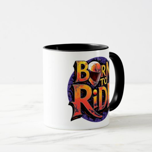 Born to Ride Mug マグカップ (正面右)