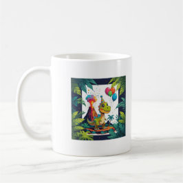Born to Roar – Personalized Dinosaur Mug for Kids コーヒーマグカップ