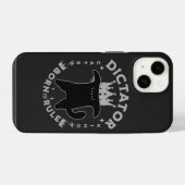 Born To Rule | 笑える猫デザイン iPhoneケース (裏面横)