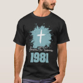 Born To Serve 1981 Tシャツ (正面)