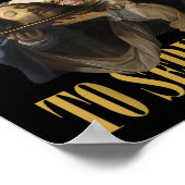 Born To Serve Men Christian Boss Girl Motivational ポスター (角)