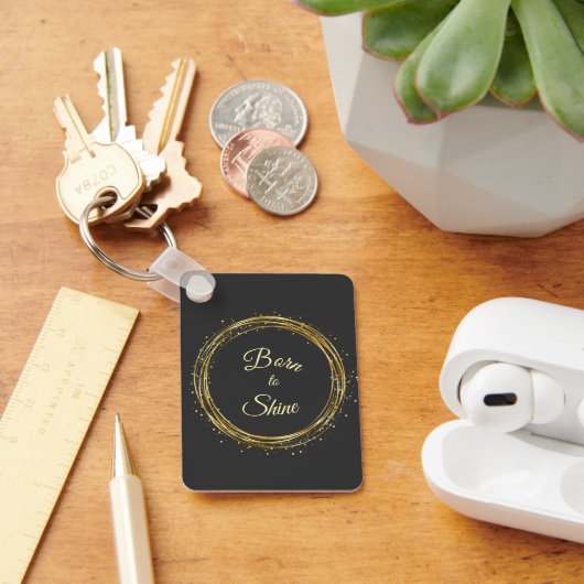 born to shine キーホルダー (デスク)