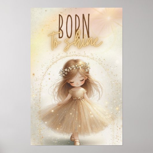 Born to shine, Girl poster ポスター (正面)