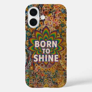 Born to Shine – Inspirational iPhone cover iPhone 16ケース