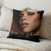 Born to Shine Photo Script クッション