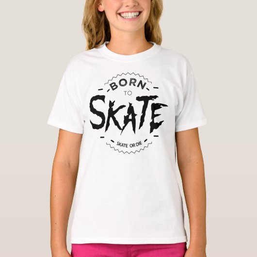 Born to skate tシャツ (正面)